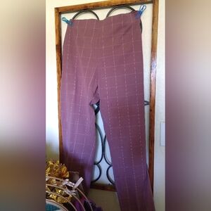 Purple Checkered Pants Perfect For Work And Happy Hour 😁